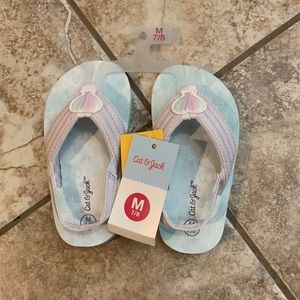 NWT Cat & Jack toddler girls sandals